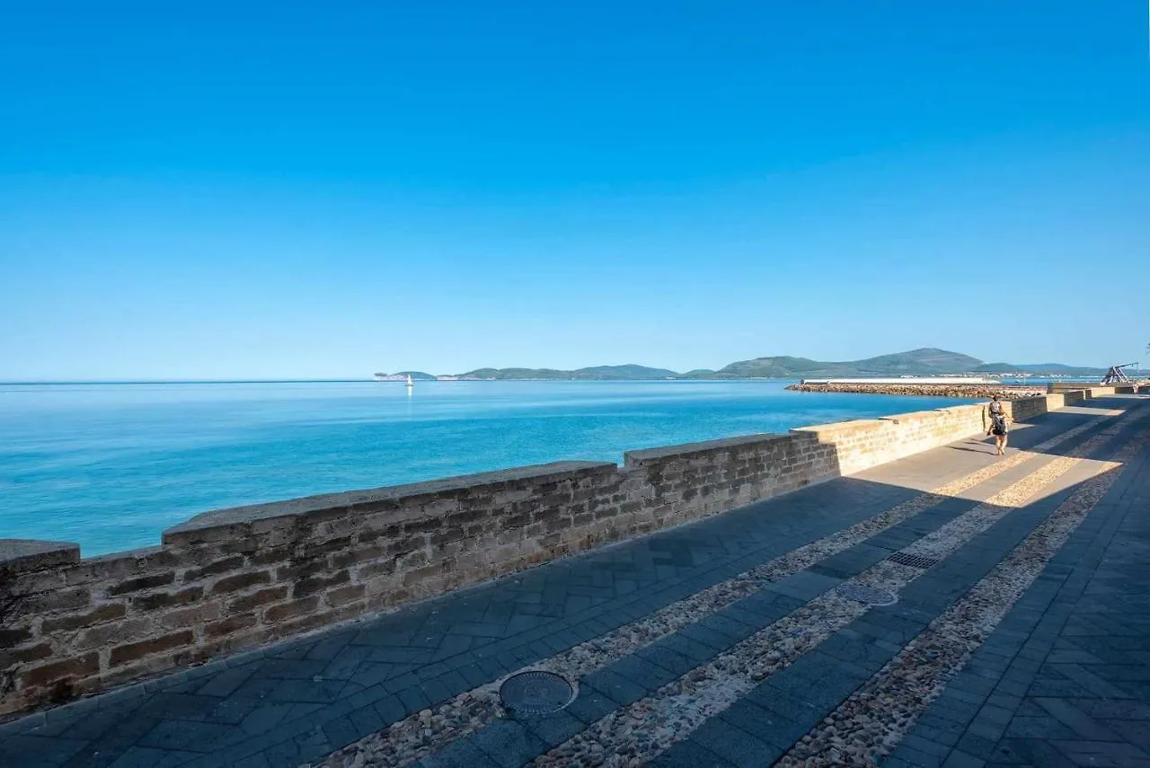 Alghero Sui Bastioni Con Vista Mare Per 2 Persone Daire İtalya